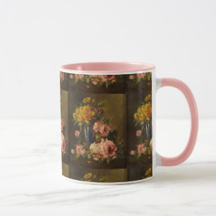 Georges Jeannin Vintage Flower Still Life Mug