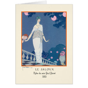 Georges Lepape Vintage Art Deco Fashion Le Jaloux