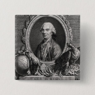 Georges-Louis Leclerc Comte de Buffon 15 Cm Square Badge