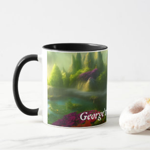 George's Morning Tea Personalised Customisable Mug