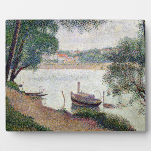 Georges Pierre Seurat   River Landscape with a boa Plaque