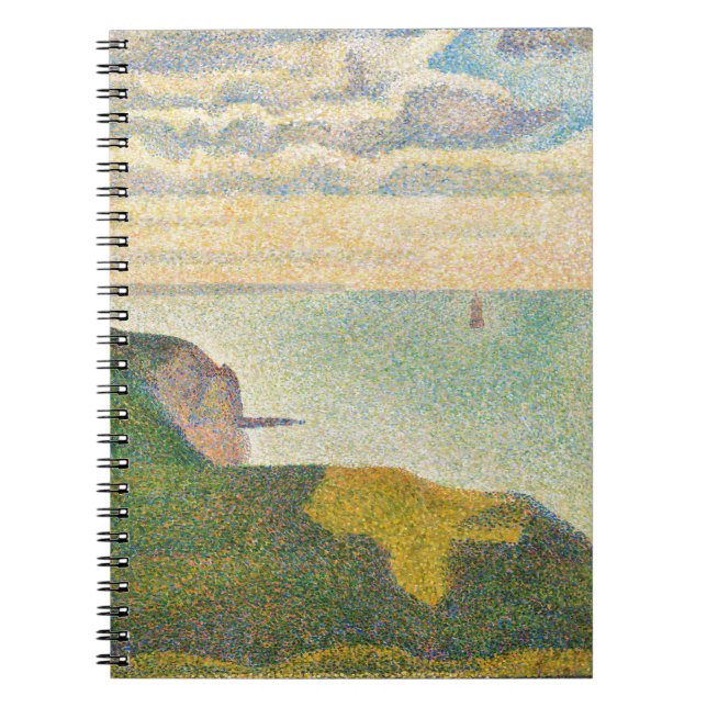 Georges Pierre Seurat | Seascape at Port-en-Bessin Notebook (Front)