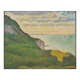 Georges Pierre Seurat   Seascape at Port-en-Bessin Poster