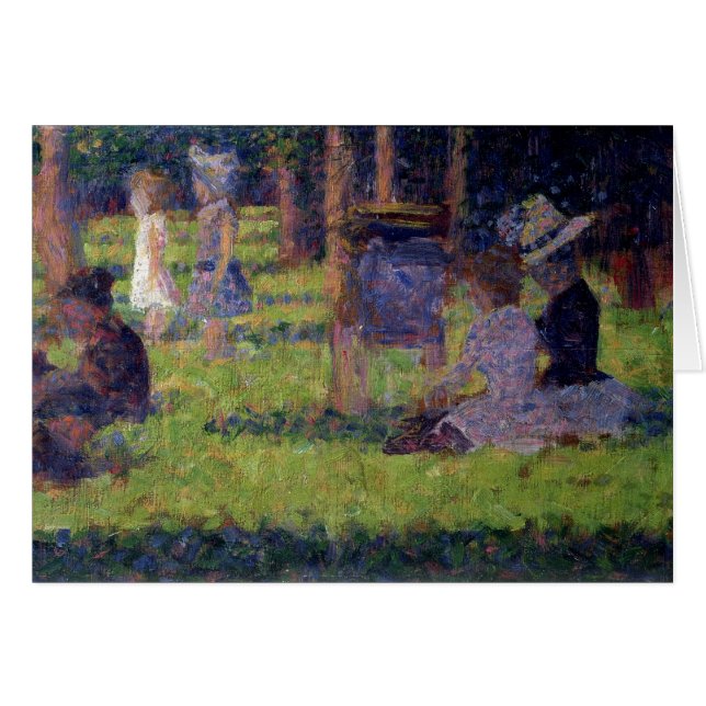Georges Pierre Seurat | Study for 'A Sunday Aftern (Front Horizontal)