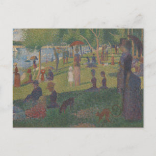 Georges Pierre Seurat   Study for A Sunday on La G Postcard