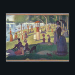 Georges Pierre Seurat | Sunday Afternoon on the Is Postcard<br><div class="desc">Sunday Afternoon on the Island of La Grande Jatte,  1884-86 | by Georges Pierre Seurat | Art Location: The Art Institute of Chicago,  IL,  USA | French Artist | Image Collection Number: BAL693</div>
