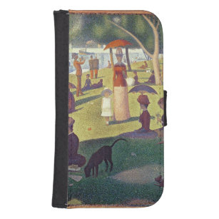 Georges Pierre Seurat   Sunday Afternoon on the Is Samsung S4 Wallet Case