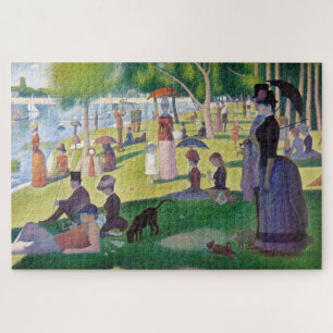 Georges Seurat - A Sunday on La Grande Jatte Jigsaw Puzzle