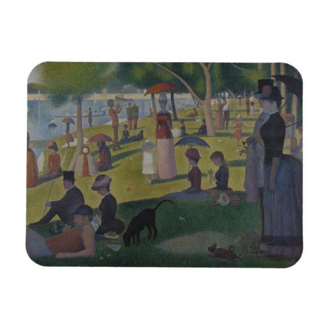 Georges Seurat - A Sunday on La Grande Jatte Magnet (Horizontal)