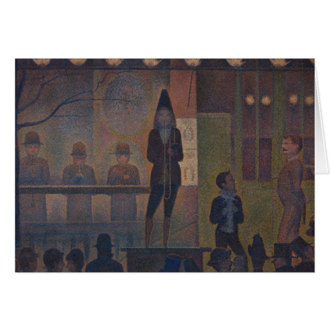 Georges Seurat - Circus Sideshow (Front Horizontal)