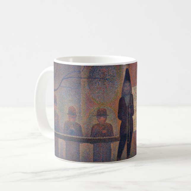 Georges Seurat - Circus Sideshow Coffee Mug (Front Left)