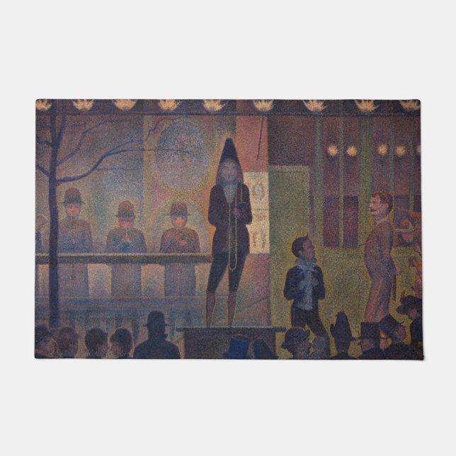 Georges Seurat - Circus Sideshow Doormat (Front)