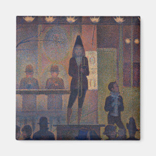 Georges Seurat - Circus Sideshow Magnet