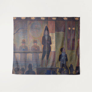 Georges Seurat - Circus Sideshow Tapestry