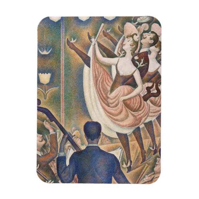 Georges Seurat - Le Chahut Magnet (Vertical)
