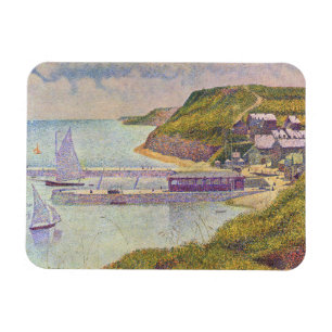 Georges Seurat - Port-en-Bessin at High Tide Magnet