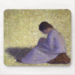 Georges Seurat - Seated Woman Mouse Pad