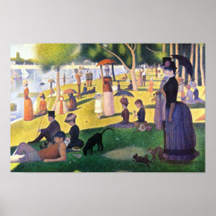 Georges Seurat-Sunday at La Grande Jatte Poster