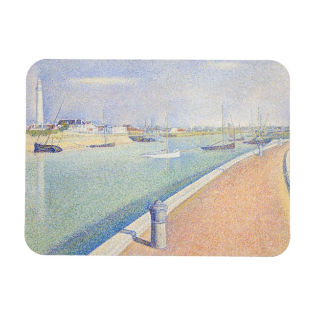 Georges Seurat - The Channel of Gravelines Magnet (Horizontal)