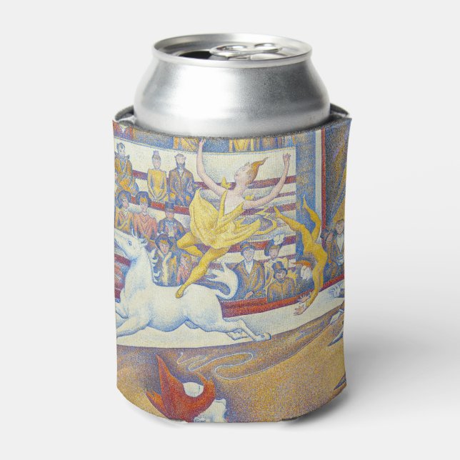 Georges Seurat - The Circus Can Cooler (Can Front)