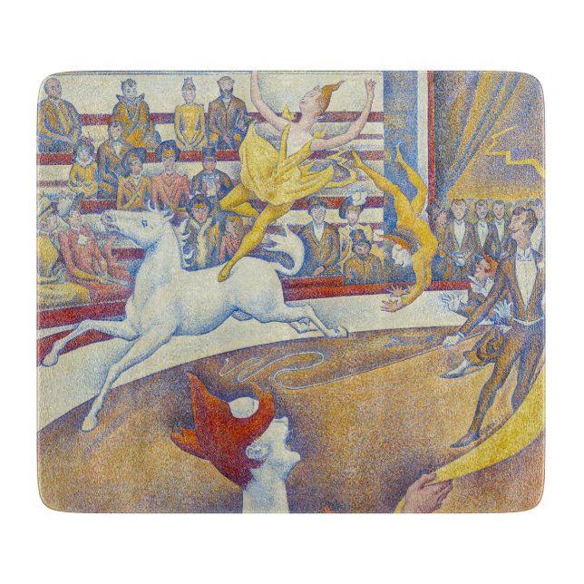 Georges Seurat - The Circus Cutting Board (Front)