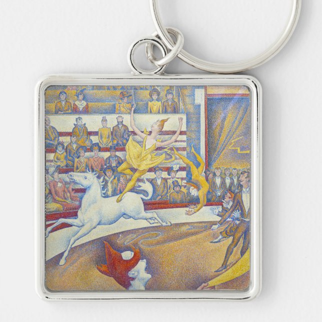 Georges Seurat - The Circus Key Ring (Front)