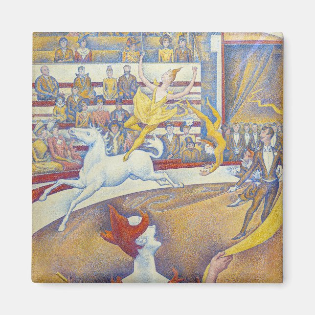 Georges Seurat - The Circus Magnet (Front)