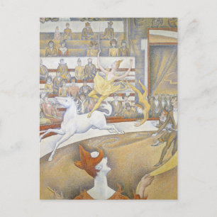 Georges Seurat - The Circus Postcard