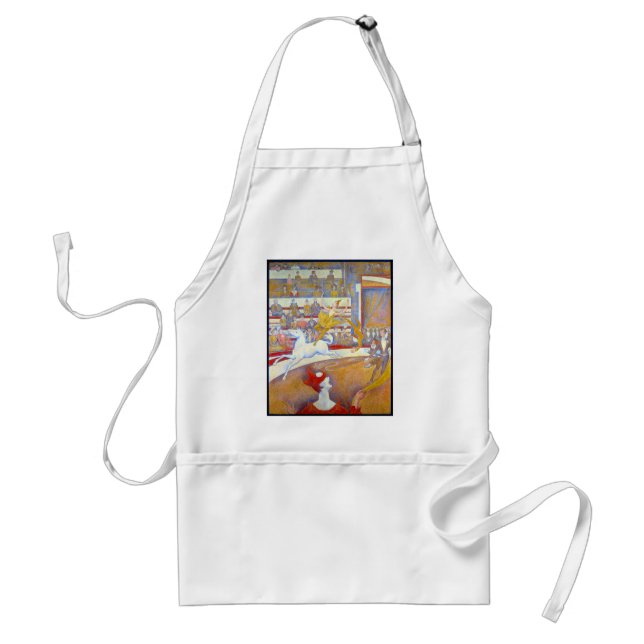 Georges Seurat The Circus Standard Apron (Front)