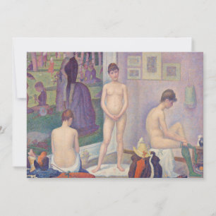Georges Seurat - The Models Invitation