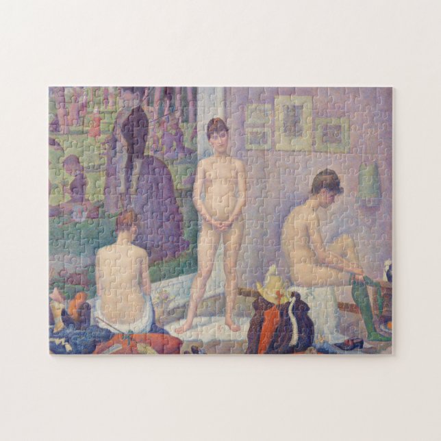 Georges Seurat - The Models Jigsaw Puzzle (Horizontal)