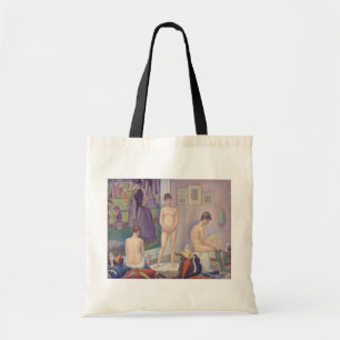 Georges Seurat - The Models Tote Bag