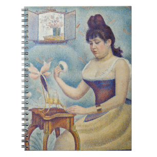 Georges Seurat - Young Woman Powdering Herself Notebook