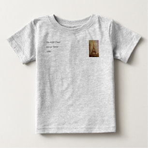 Georges Seurat's Painting: The Eiffel Tower (1889) Baby T-Shirt
