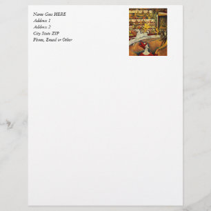 Georges Seurat's The Circus (1891) Customised Letterhead