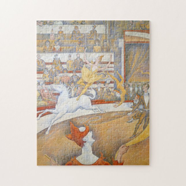 Georges Seurat's The Circus 1891 Jigsaw Puzzle (Vertical)