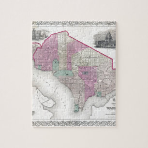 Georgetown and Washington DC Jigsaw Puzzle