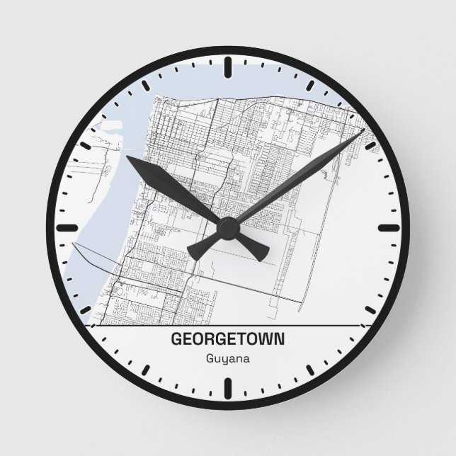 Georgetown Clock City Line Art (Front)