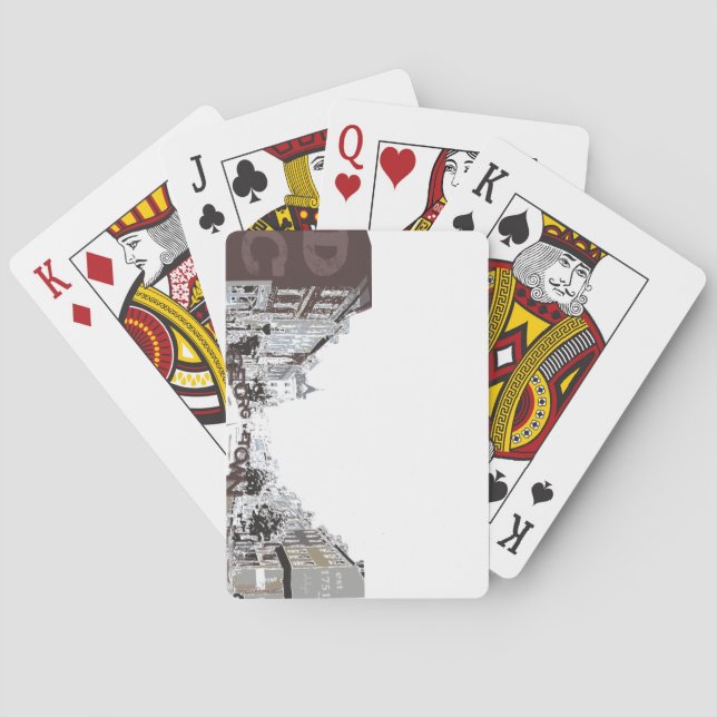 GEORGETOWN IN WASHINGTON, DC PLAYING CARDS (Back)