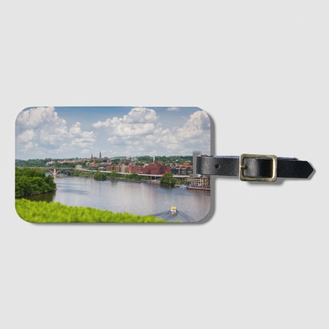 Georgetown Luggage Tag (Front Horizontal)