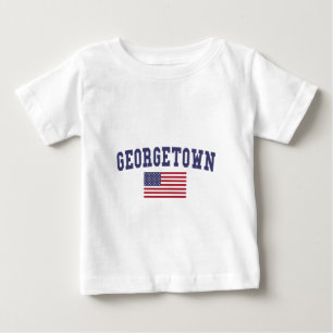 Georgetown US Flag Baby T-Shirt