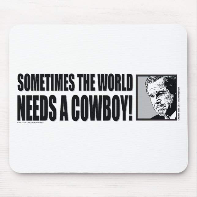 GeorgeW Bush Mouse Pad (Front)