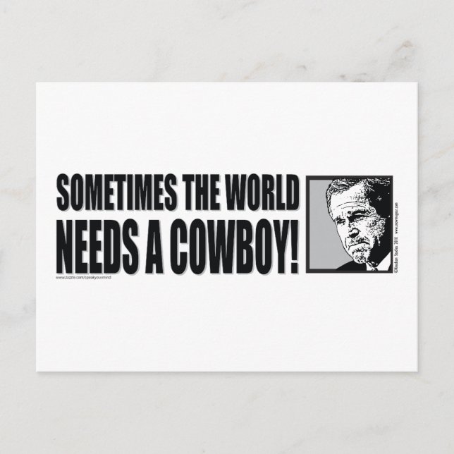 GeorgeW Bush Postcard (Front)