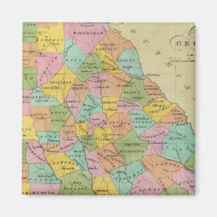 Georgia 10 magnet
