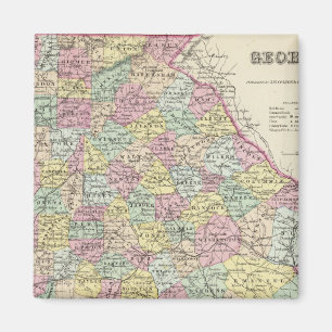 Georgia 5 magnet