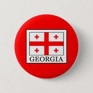 Georgia 6 Cm Round Badge