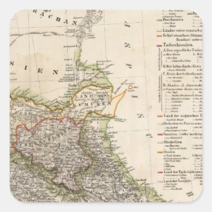 Georgia 7 square sticker