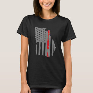 Georgia American Flag State Map Pride Patriotic 4t T-Shirt