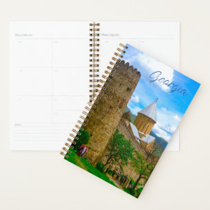 Georgia Ananuri Castle Architecture Nature Planner