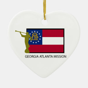 GEORGIA ATLANTA MISSION LDS CTR CERAMIC TREE DECORATION